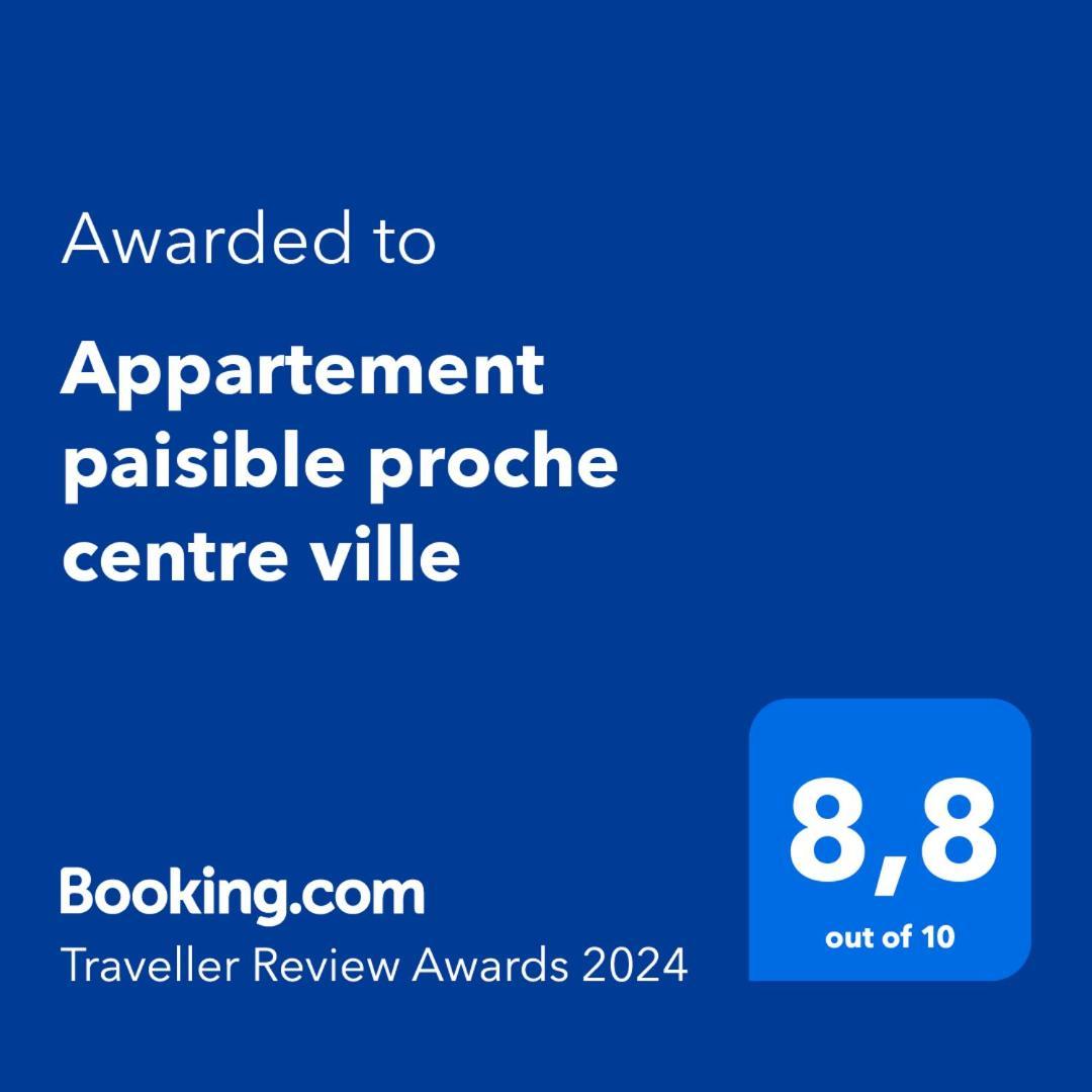 ברון Appartement Paisible Proche Centre Ville מראה חיצוני תמונה